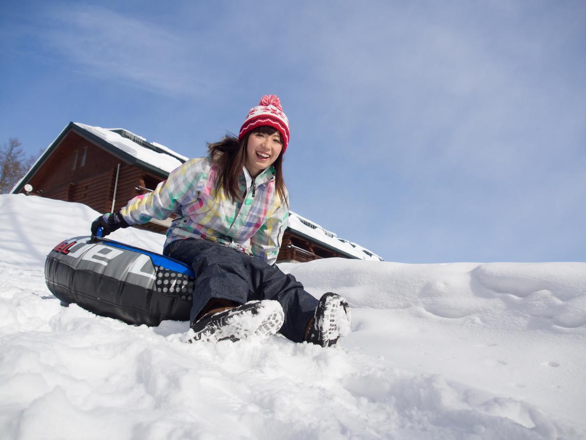 Log Hotel Larch Lake Kanayama Minamifurano Luaran gambar