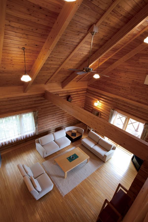 Log Hotel Larch Lake Kanayama Minamifurano Luaran gambar