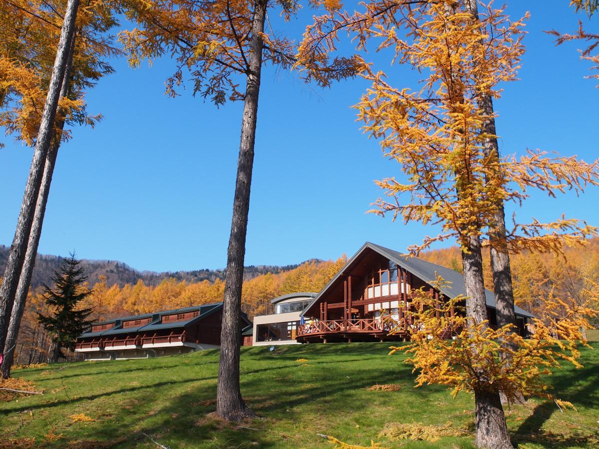 Log Hotel Larch Lake Kanayama Minamifurano Luaran gambar